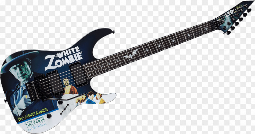Electric Guitar Bass ESP Guitars KH-602 PNG
