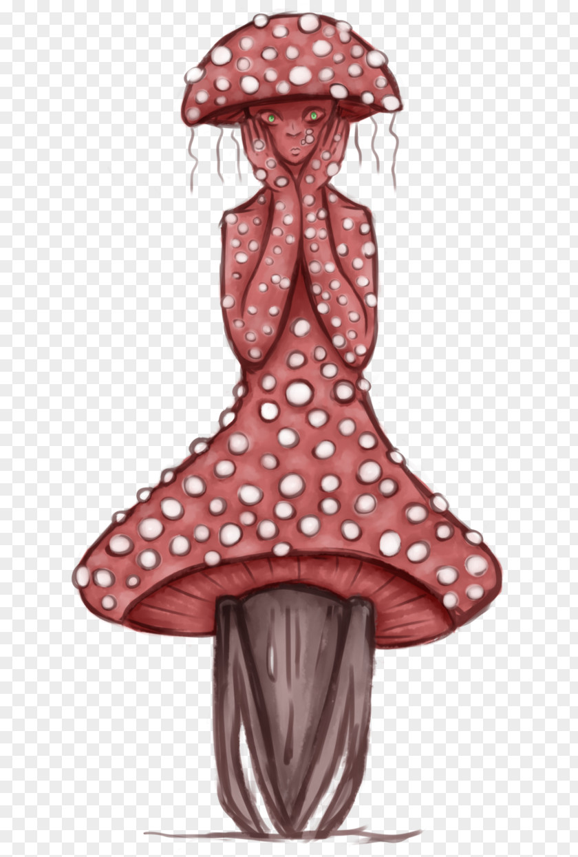 Fungi Costume Design Pattern PNG