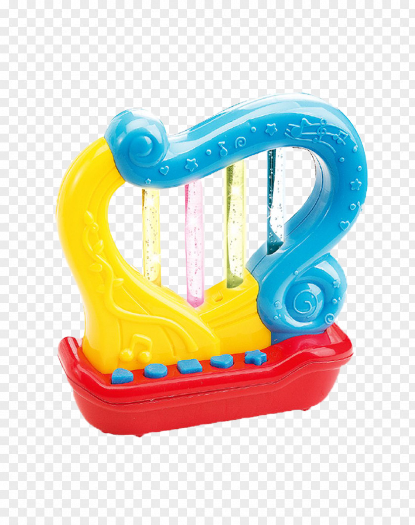 Harp Toys Musical Instrument Battery Infant PNG