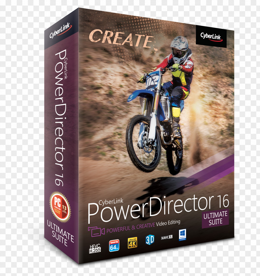 Mediashow PowerDirector CyberLink PowerDVD Computer Software Video Editing PNG