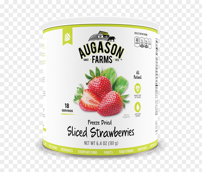 Strawberry Slices Augason Farms Freeze-drying Food Mashed Potato Dried Fruit PNG