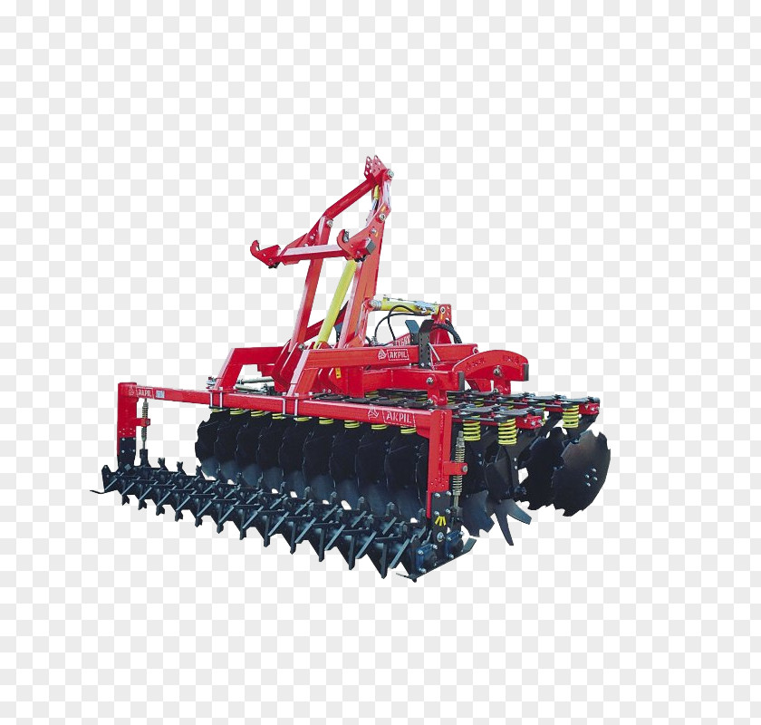 Tractor Disc Harrow Three-point Hitch Agricultural Machinery Roller PNG