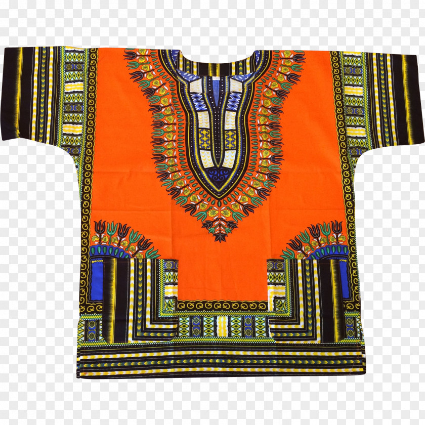 Boho Pattern Dashiki T-shirt Folk Costume Africa PNG