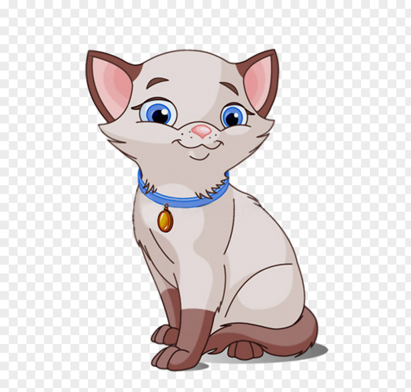 Cartoon Cat Siamese Royalty-free Clip Art PNG