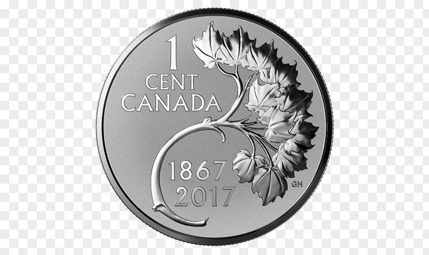 Coin Canada Silver Royal Canadian Mint PNG