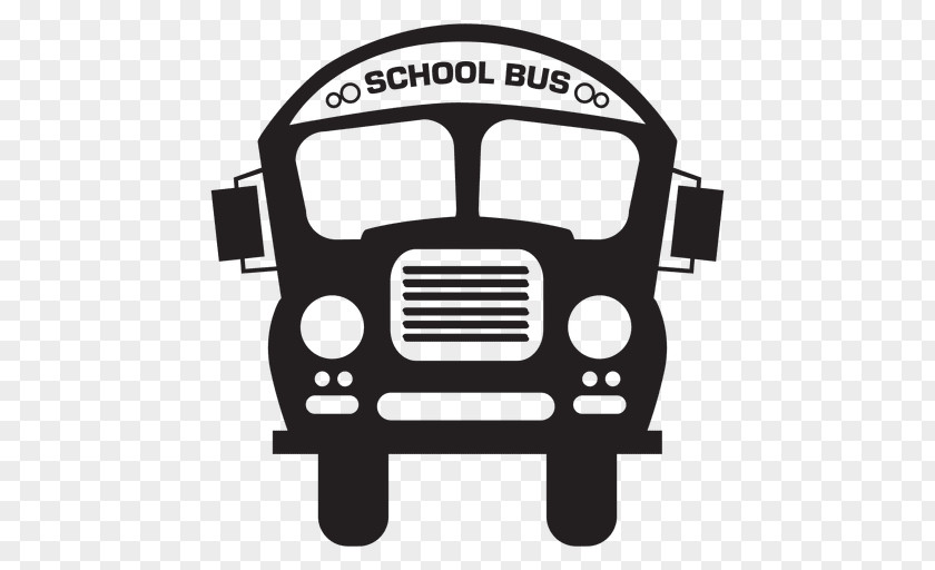 Driving School Bus Silhouette Clip Art PNG