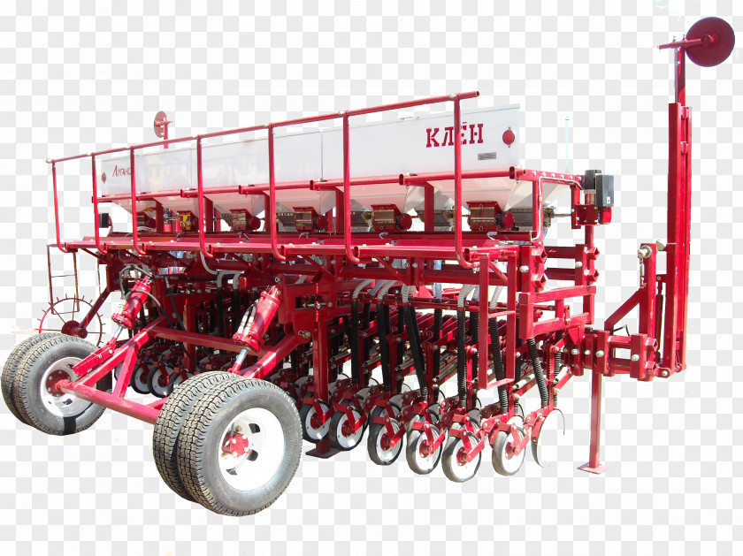 Tractor Machine Seed Drill Agriculture PNG