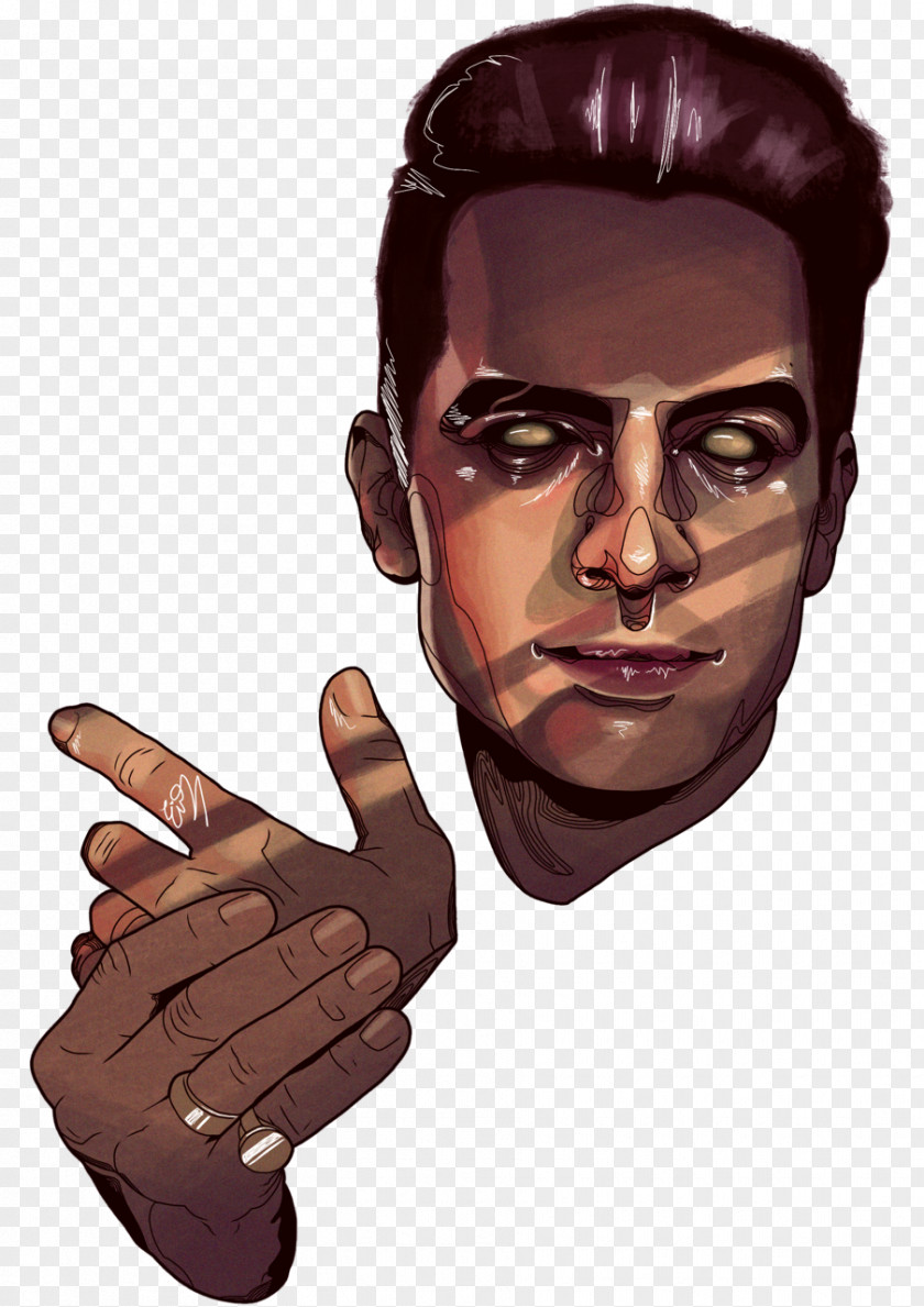 Trash Can Dallon Weekes Fan Art Panic! At The Disco PNG