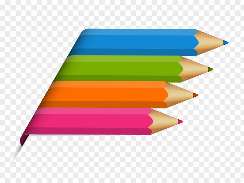 Color Crayon Business Analysis Chart Pencil Animation PNG