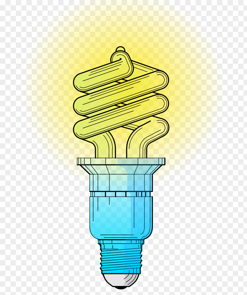 Lightbulb Outline Incandescent Light Bulb Compact Fluorescent Lamp Clip Art PNG