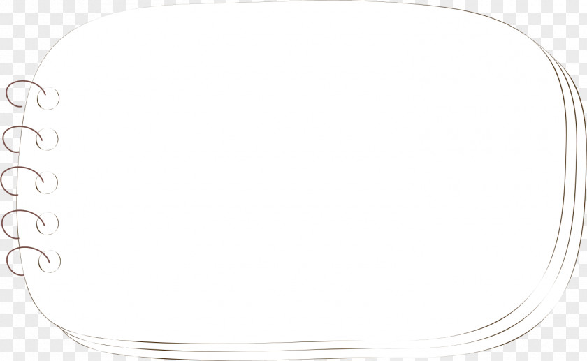 Notebook Border Brand Black And White PNG