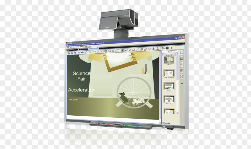 Smartboard Product Design Computer Software System PNG