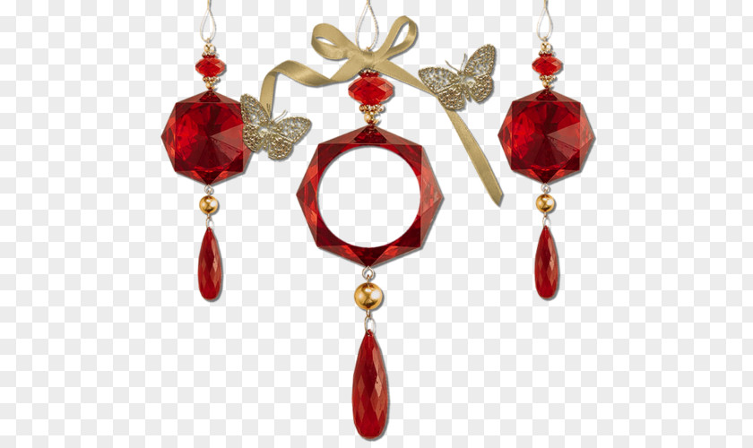 Super Gorgeous Ruby ​​inlay Decoration Paper Earring Scrapbooking Cardmaking Gemstone PNG