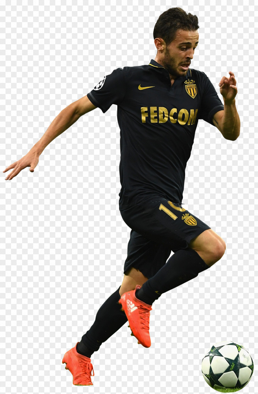 Bernardo Silva AS Monaco FC Soccer Player Jersey Football PNG