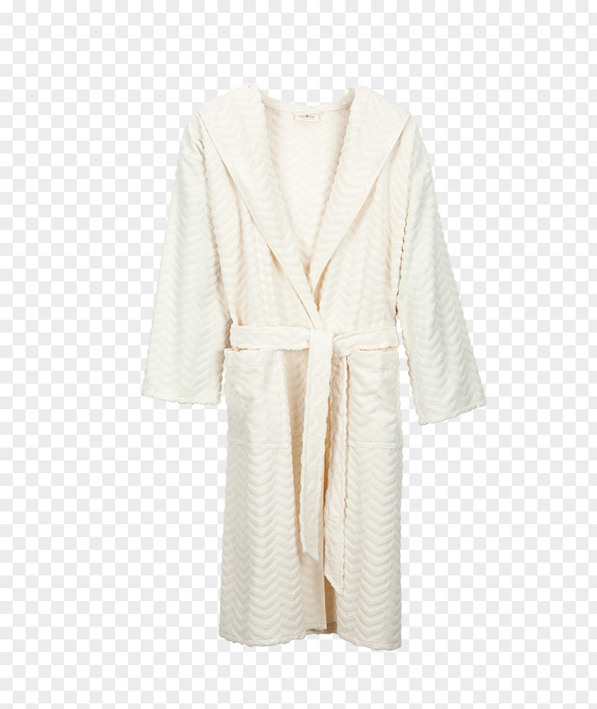 Dress Robe Sleeve ワンピース White PNG