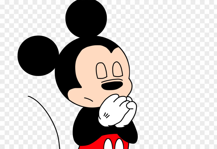 Mickey Mouse Praying Hands Prayer God The Walt Disney Company PNG