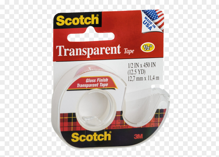 Scoth Adhesive Tape 3M Scotch Compact Cassette PNG