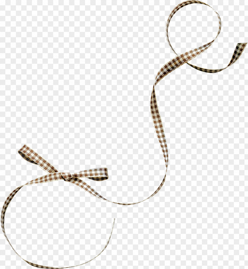 Shoelace Knot Necklace Clip Art PNG