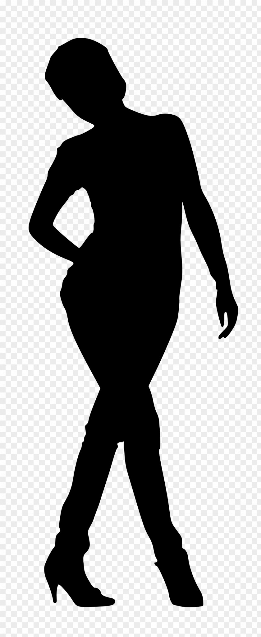 Silhouette Woman Female Clip Art PNG