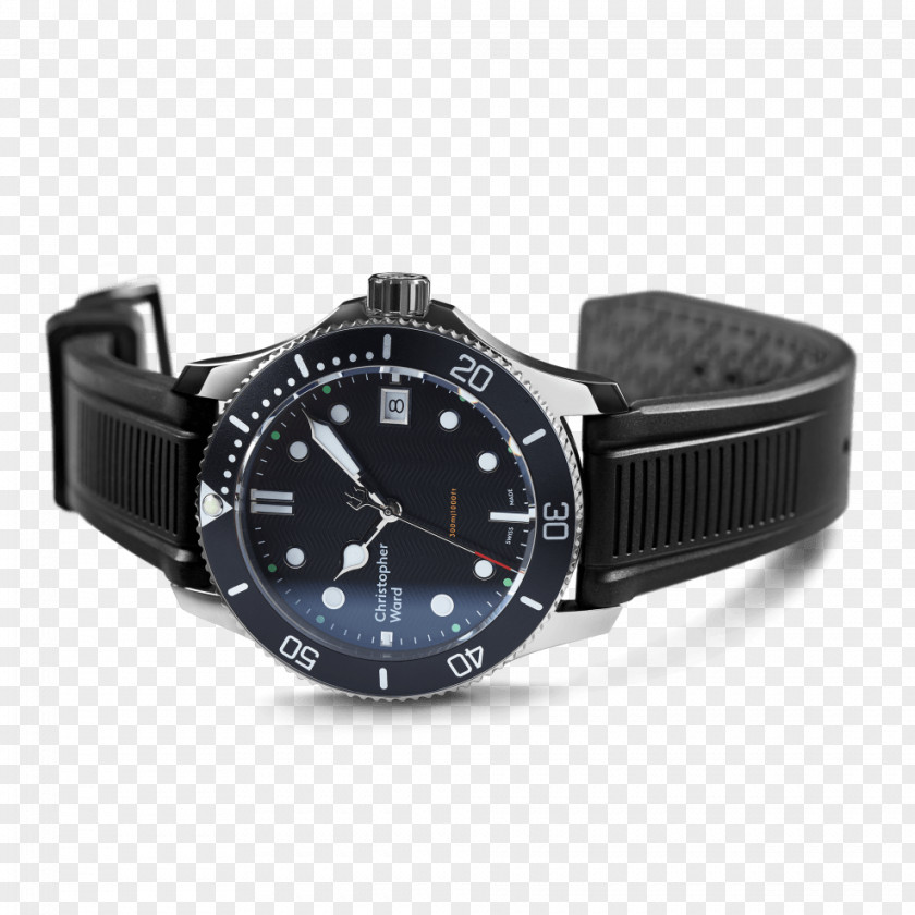 Watch Strap Christopher Ward Diving PNG