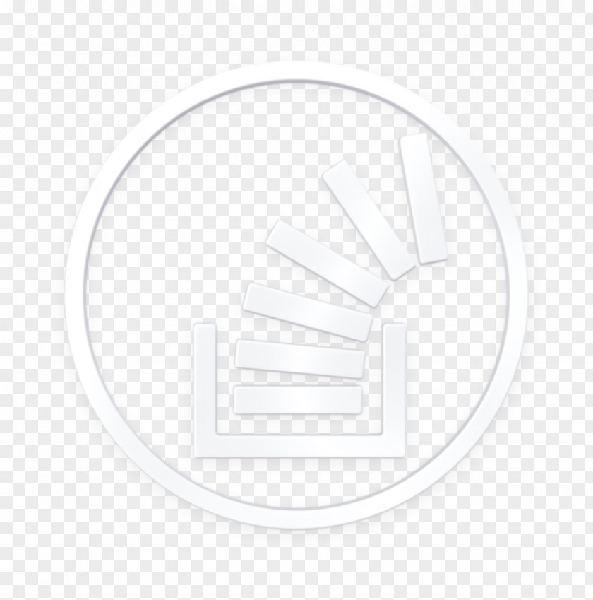 Blackandwhite Symbol Overflow Icon Stack Stackoverflow PNG