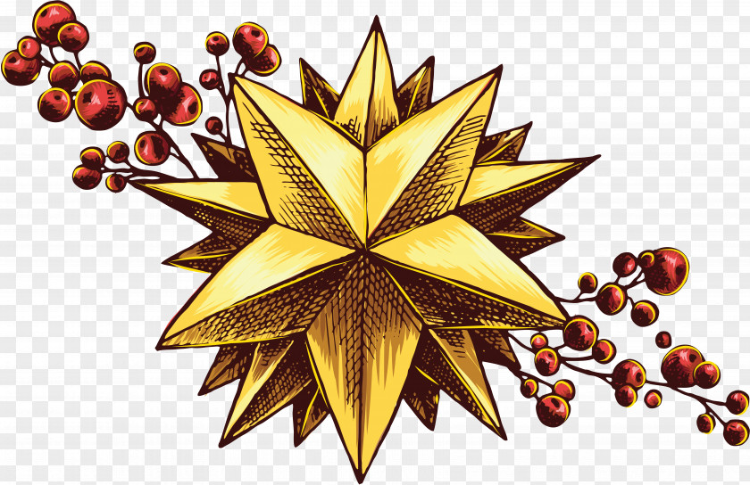 Christmas Card Star Greeting & Note Cards Clip Art PNG