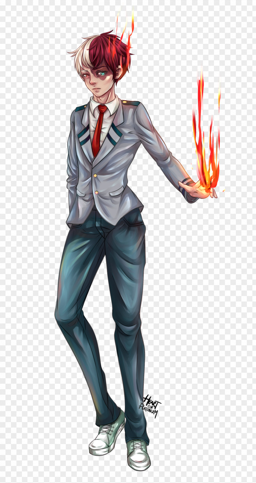 Fan Art Todoroki PNG