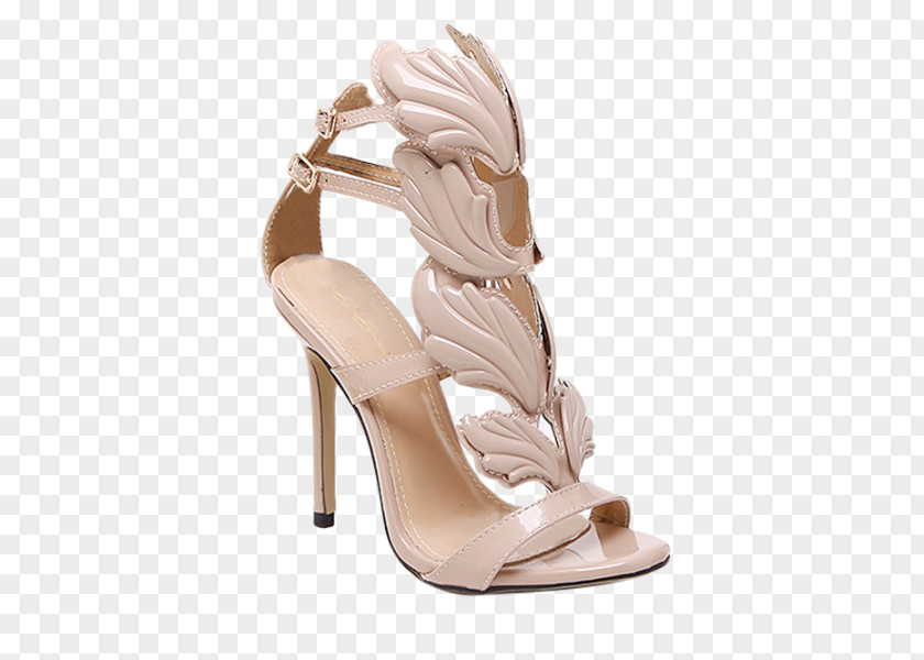 Sandal High-heeled Shoe Stiletto Heel PNG