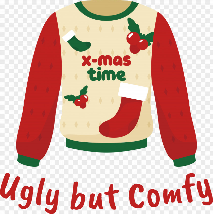 Ugly Comfy Ugly Sweater Winter PNG