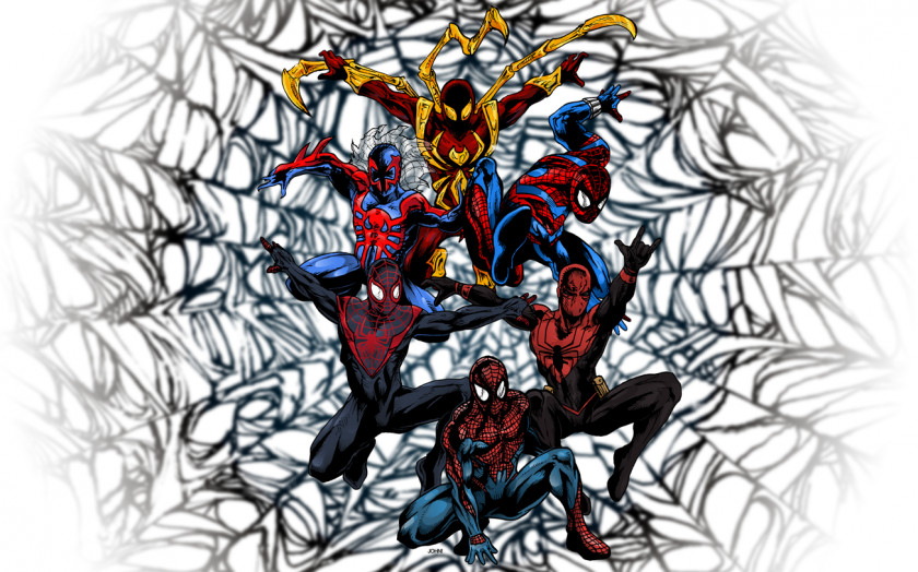 Various Comics Miles Morales Spider-Man 2099 Venom Ben Reilly PNG