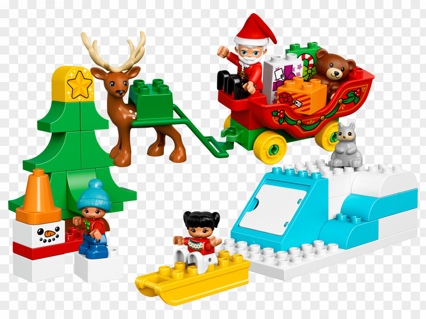 Christmas LEGO 10837 DUPLO Santa's Winter Holiday Lego Duplo Toy PNG