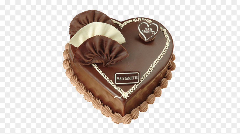 Love Chocolate Cake Ice Cream Truffle PNG