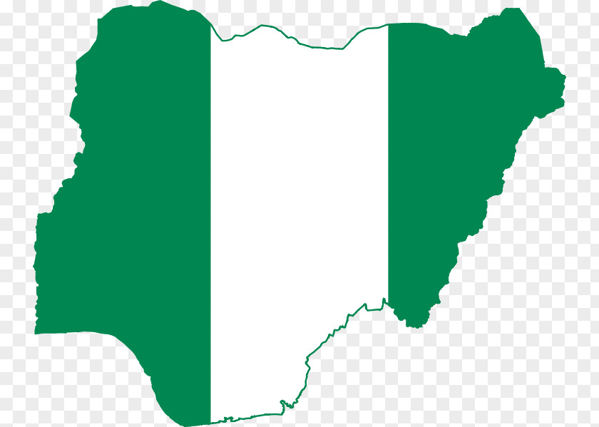 Map Flag Of Nigeria Blank National PNG