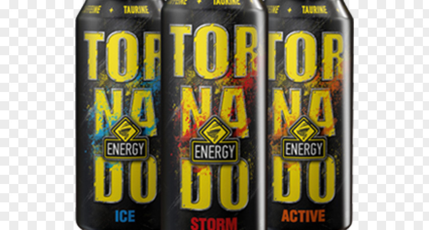 Tornado Energy Drink Storm Tin Can PNG