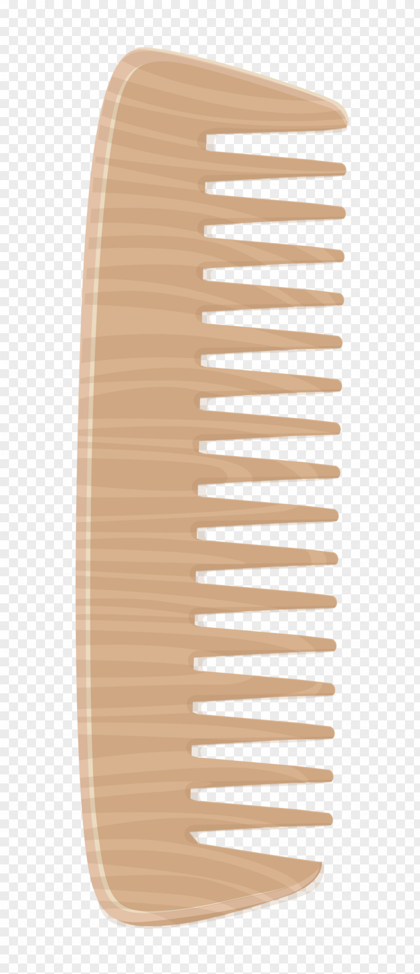 Wooden Comb Clipart Image Hair Beauty Parlour Clip Art PNG