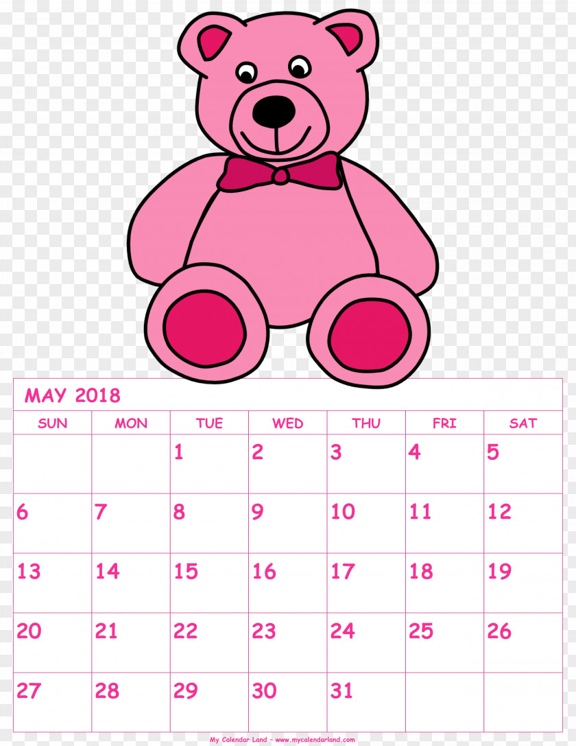 Calendar May 2018 0 1 Clip Art PNG