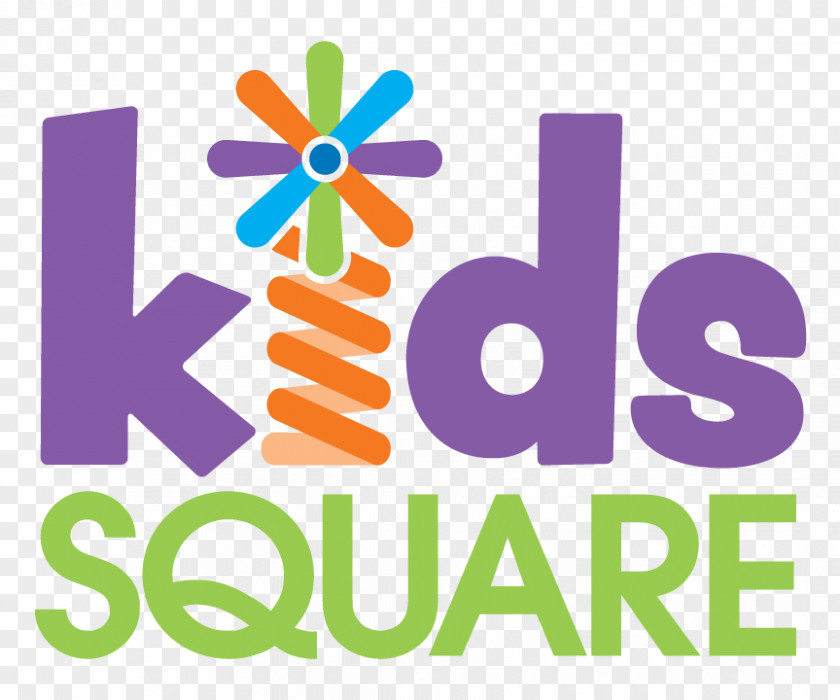 Kids Consignment Square Children's Museum Logo Brand Font PNG