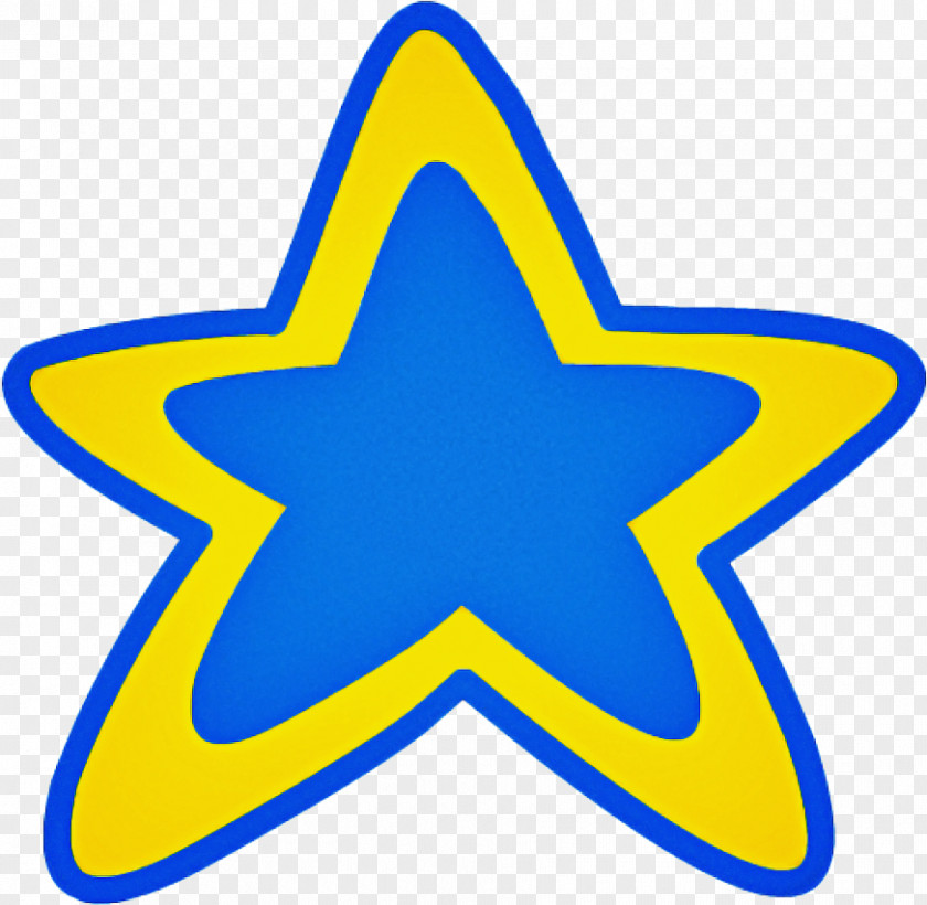 Symbol Electric Blue Star Clip Art PNG