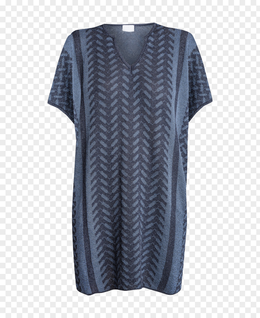 T-shirt Sleeve Neck Blouse Dress PNG
