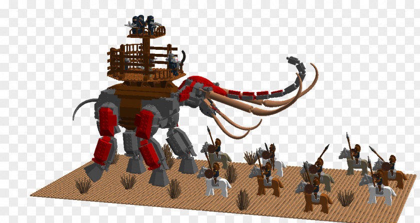 Elephant Ride Battle Of The Pelennor Fields Lego Lord Rings Mûmakil PNG