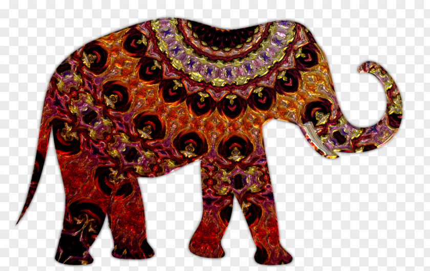 Elephants Seeing Pink African Elephant White Gold PNG
