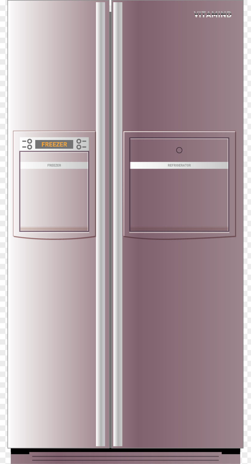Refrigerator Purple PNG