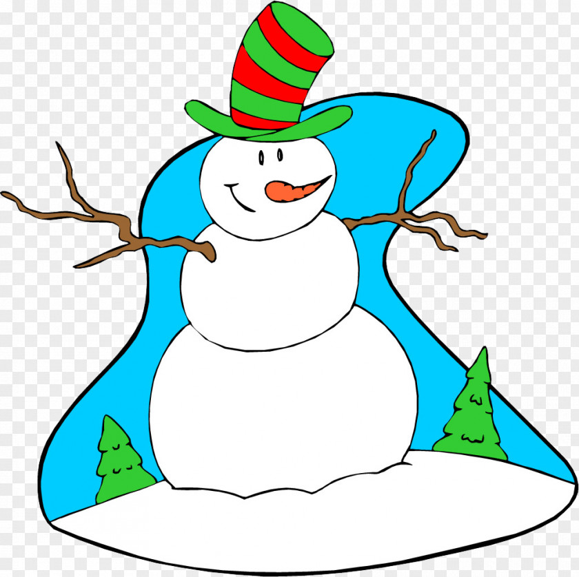 Snowman Vector Cartoons Snowflake Free Content Clip Art PNG