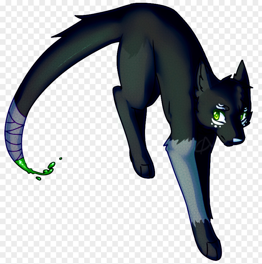 Wolf And Moon Whiskers Cat Claw Tail Legendary Creature PNG