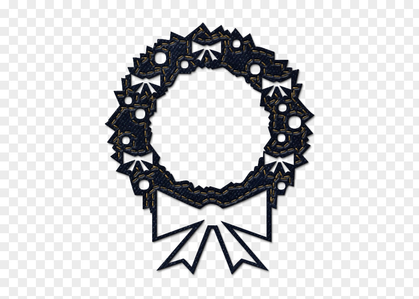 Wreath Black Christmas Ornament Animaatio Advent PNG