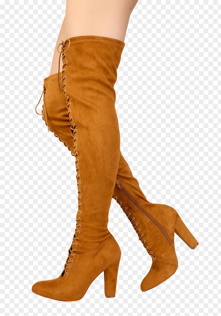 Boot Riding High-heeled Shoe Calf Thigh-high Boots Knee-high PNG