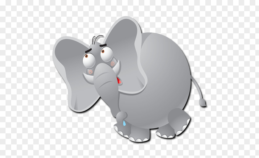Fat Elephant Euclidean Vector PNG