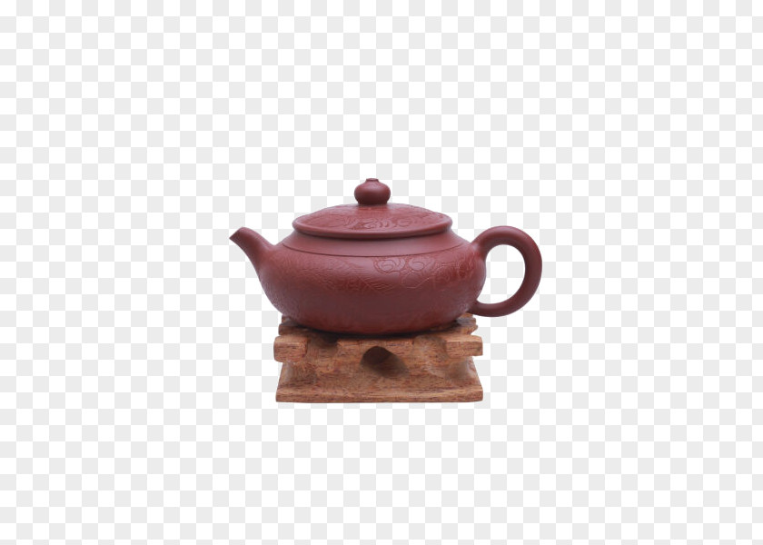 Hand-carved Dragon Zhuni Dahongpao Tea Antique Yixing Clay Teapot Ware PNG