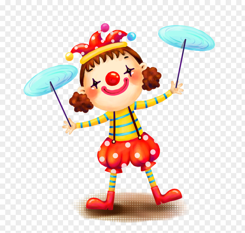 Joker Circus Clown Drawing PNG Drawing, Little girl clown clipart PNG