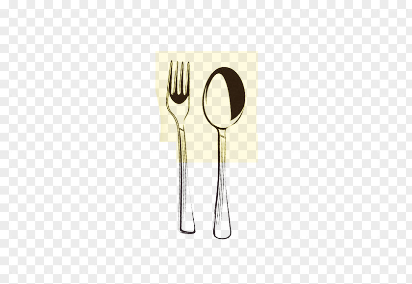 A Spoon And Fork Material PNG